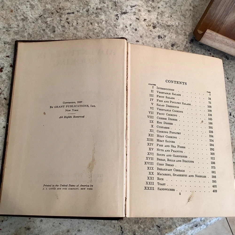 Adventure in Cooking Cook Book by Rasmus Alsaker MD [1927]